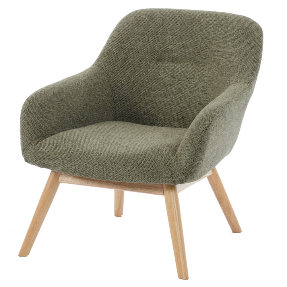 Fauteuil en bois naturel - sauge
