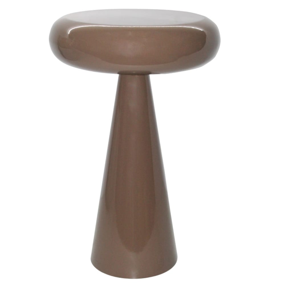 TILT-Table basse d'appoint en acier laqué Café