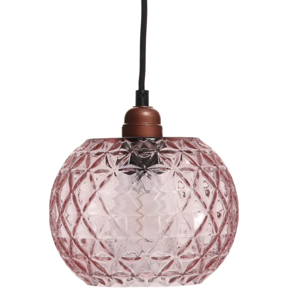 Suspension en verre corvus