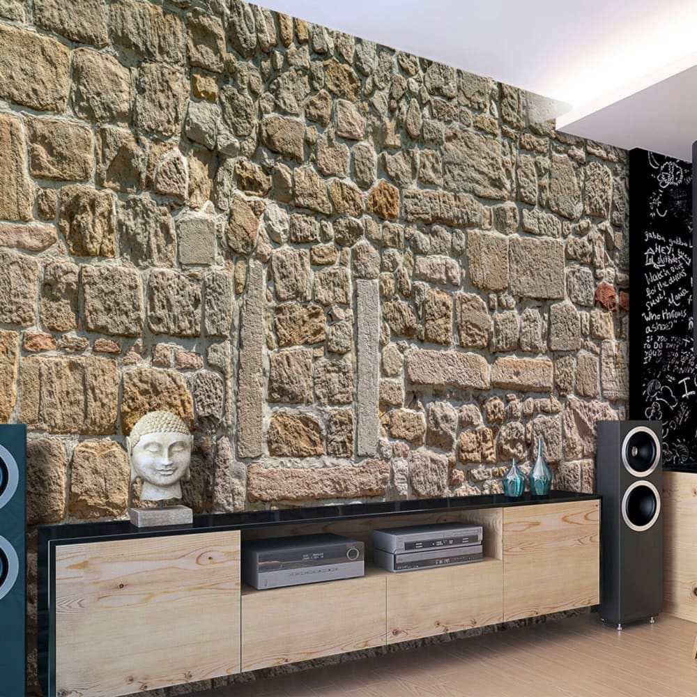 Papier peint mur de pierres 300 x 210 cm — vue 3