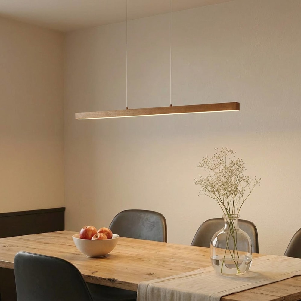 Suspension en bois marron