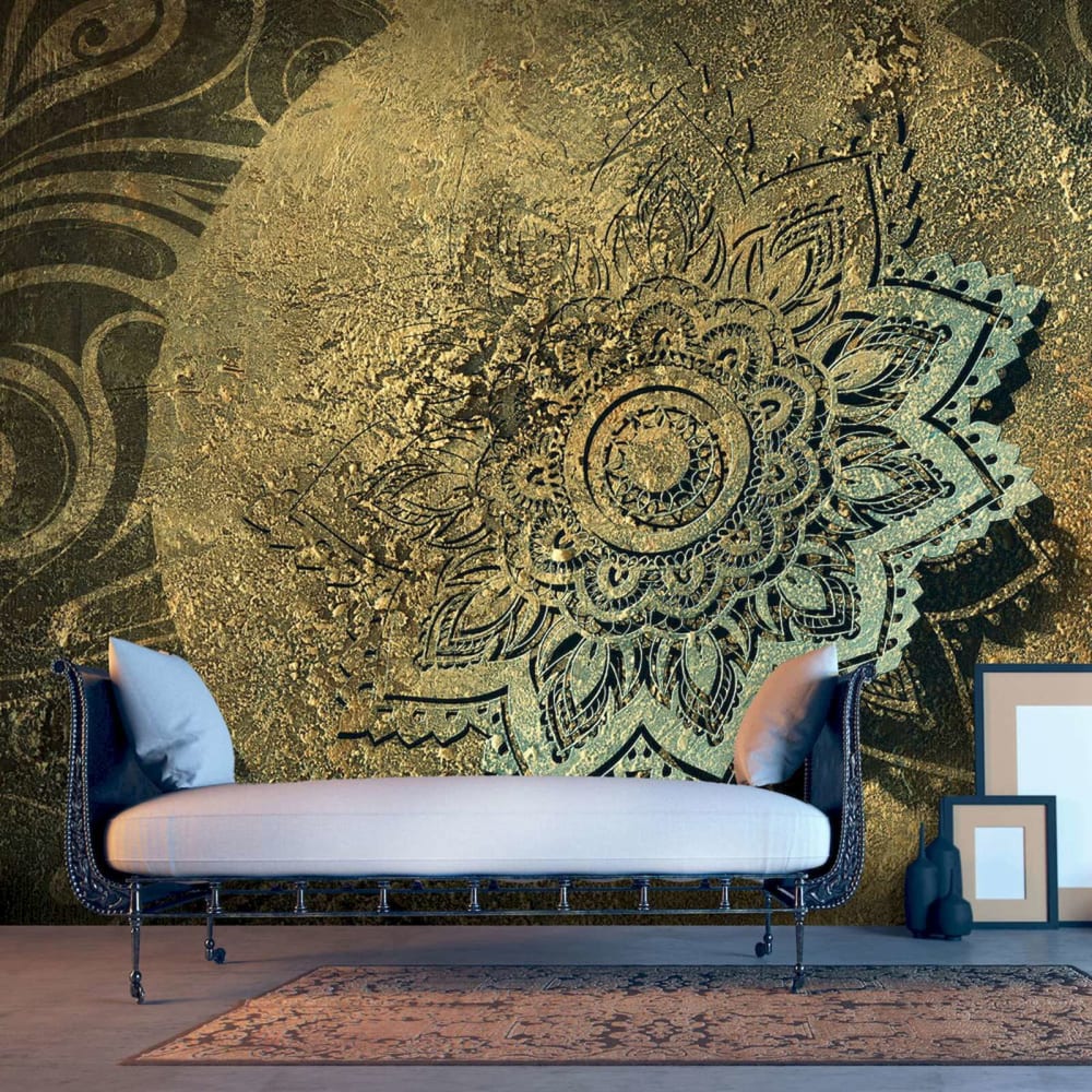Papier peint adhésif trésor d'or 343 x 245 cm — vue 3