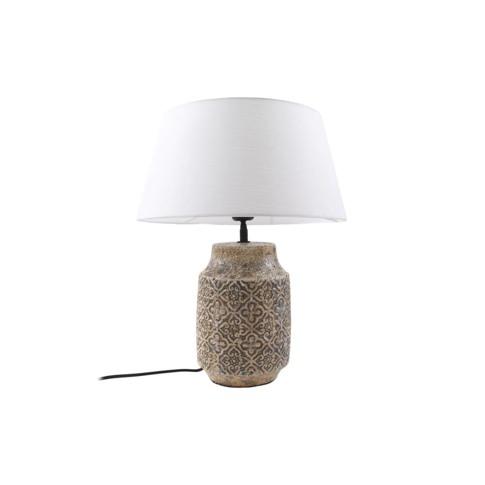 lampe à poser en textile