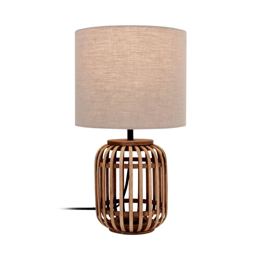 lampe à poser en textile
