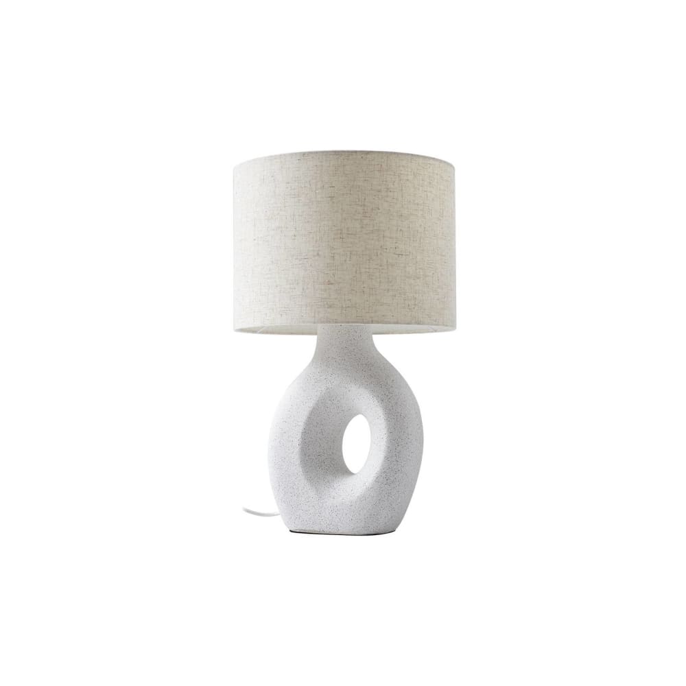 lampe à poser en textile