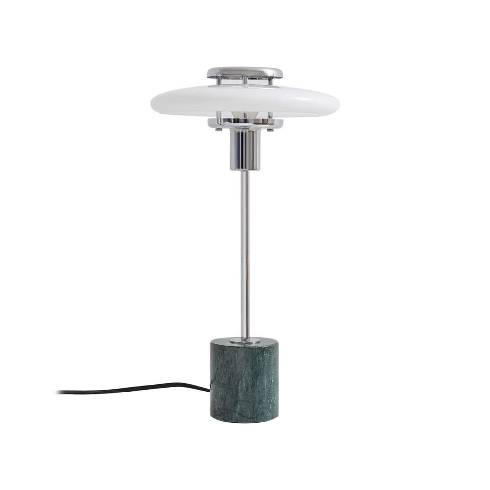 Lindby Tischlampe aus Glas, grün style vintage - Glas