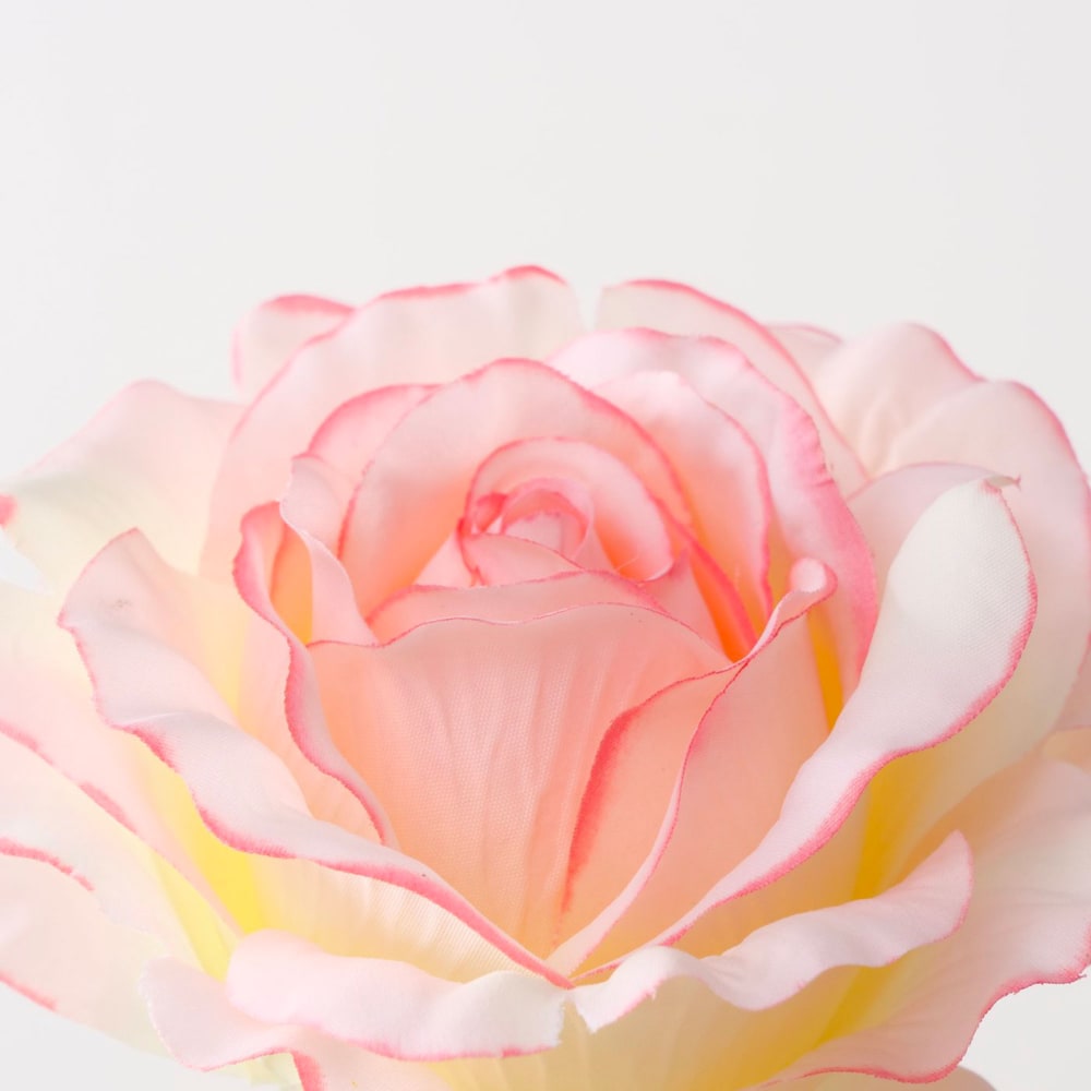 Rose fleur artificielle 11x11x59cm - image 3