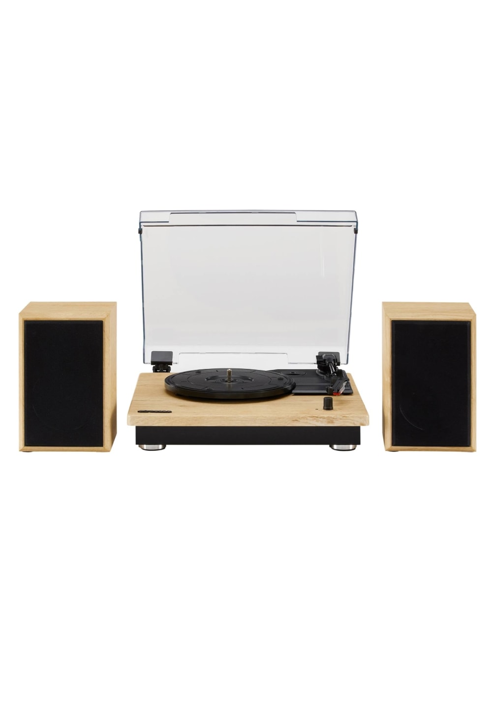 tourne-disque avec haut-parleurs