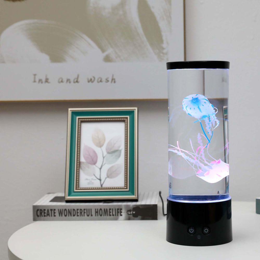 Lampe meduse 28 cm avec télécommande — vue 3