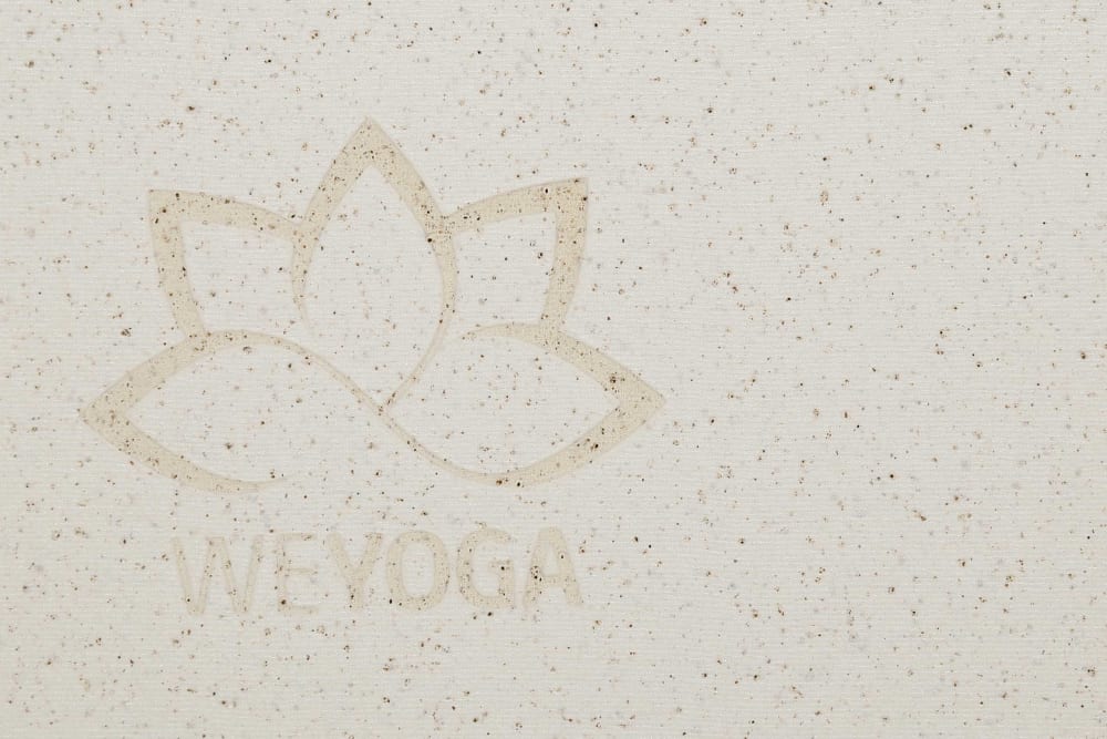 Tapis de yoga bien être liège beige 60x190 cm — vue 4