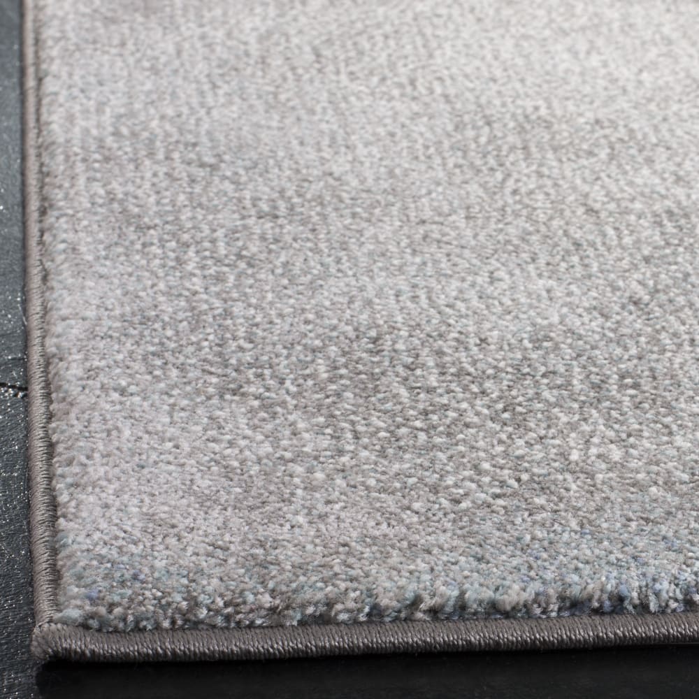 Tapis contemporain en polypropylène bleu/gris, 160 x 229 cm — vue 4