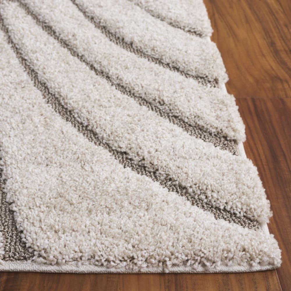 Tapis en polypropylène beige, 160 x 229 cm — vue 4
