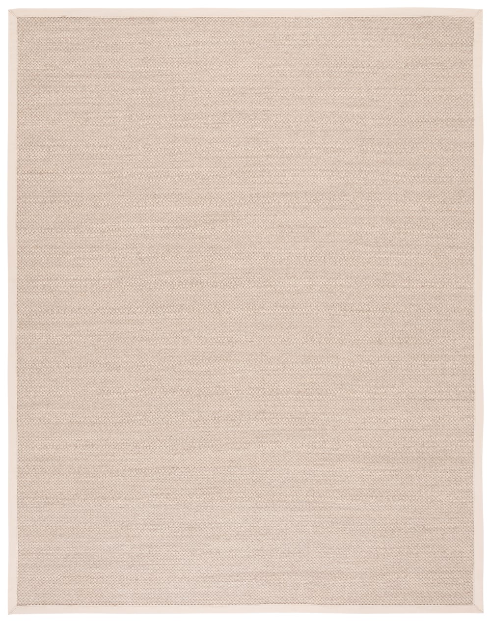 Tapis fibre naturelle en sisal blanc/beige, 274 x 366 cm