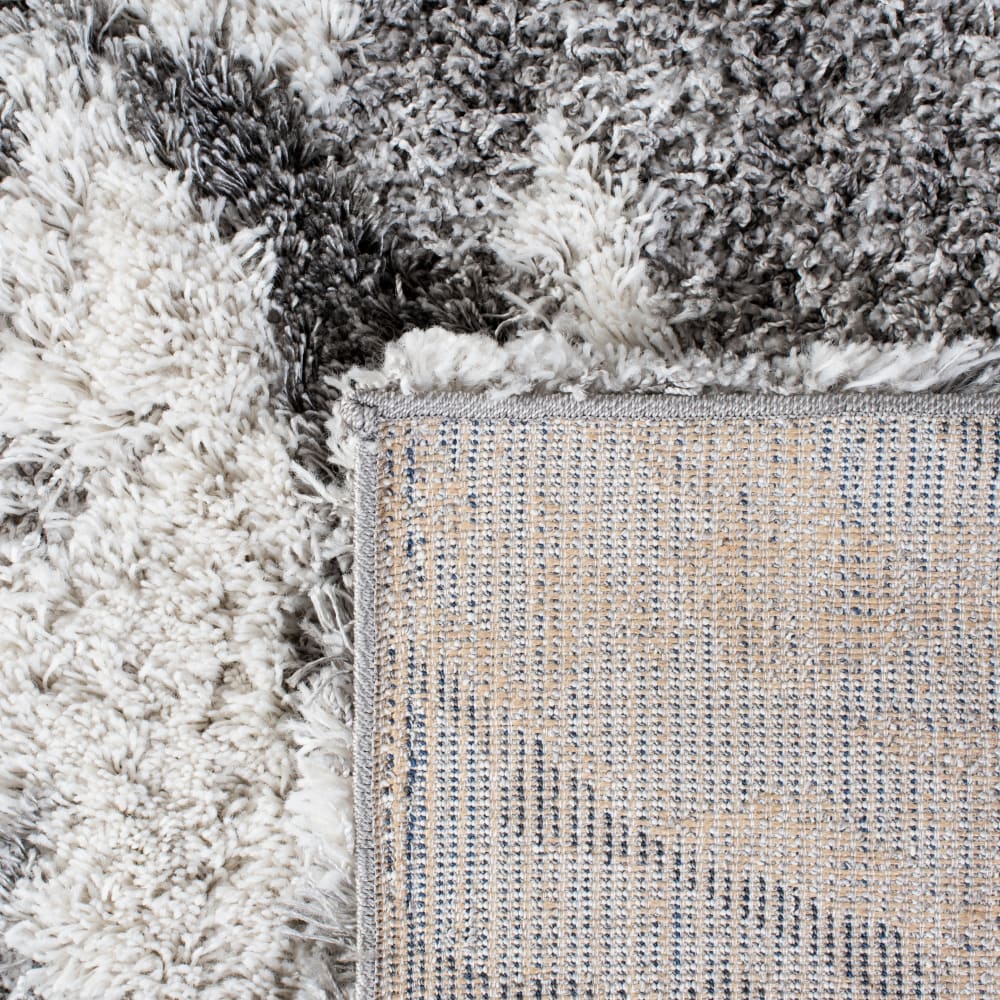 Tapis en polypropylène gris/blanc, 160 x 231 cm — vue 4