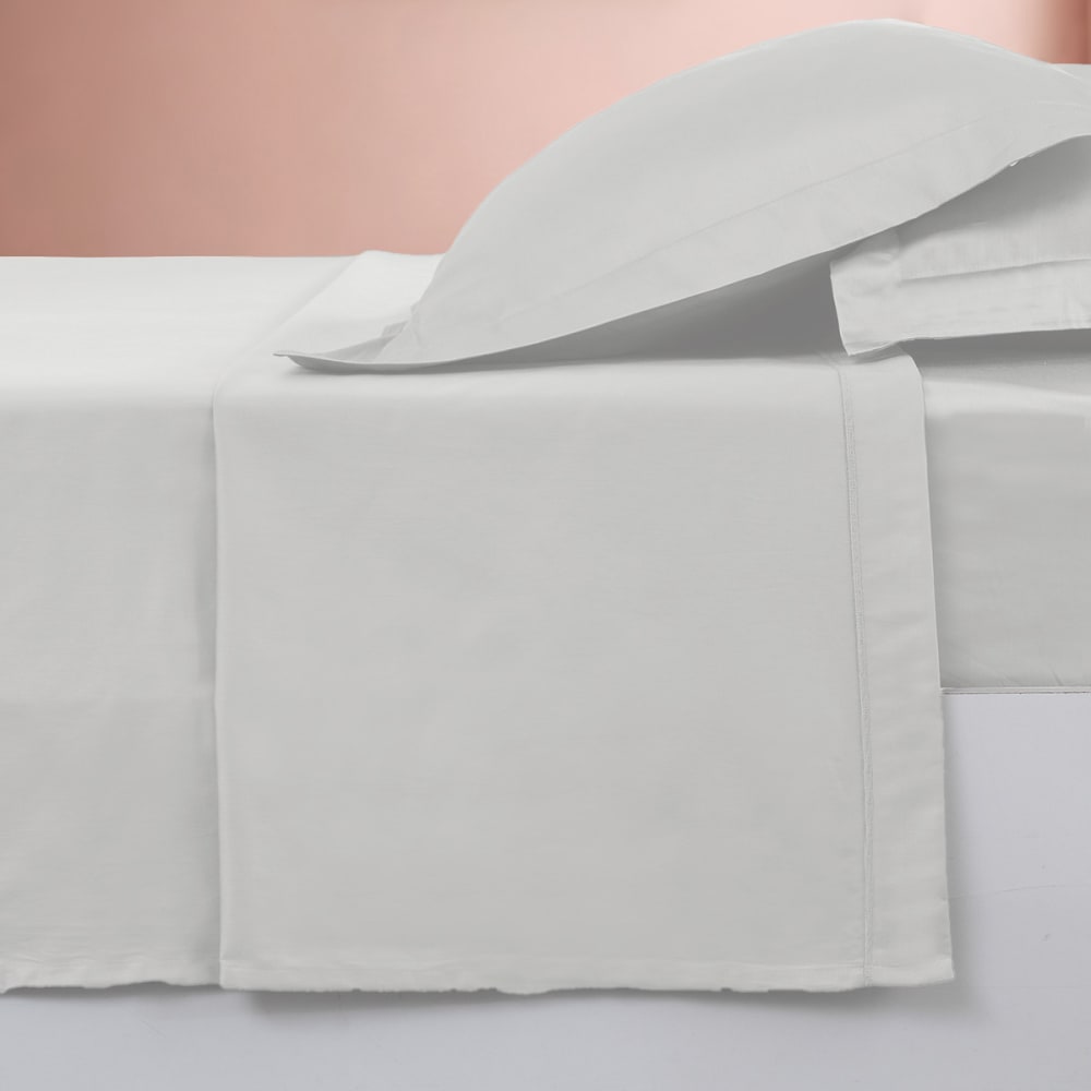 Pparure drap plat + 2 taies 50x70 cm blanc 270x300 cm — vue 4