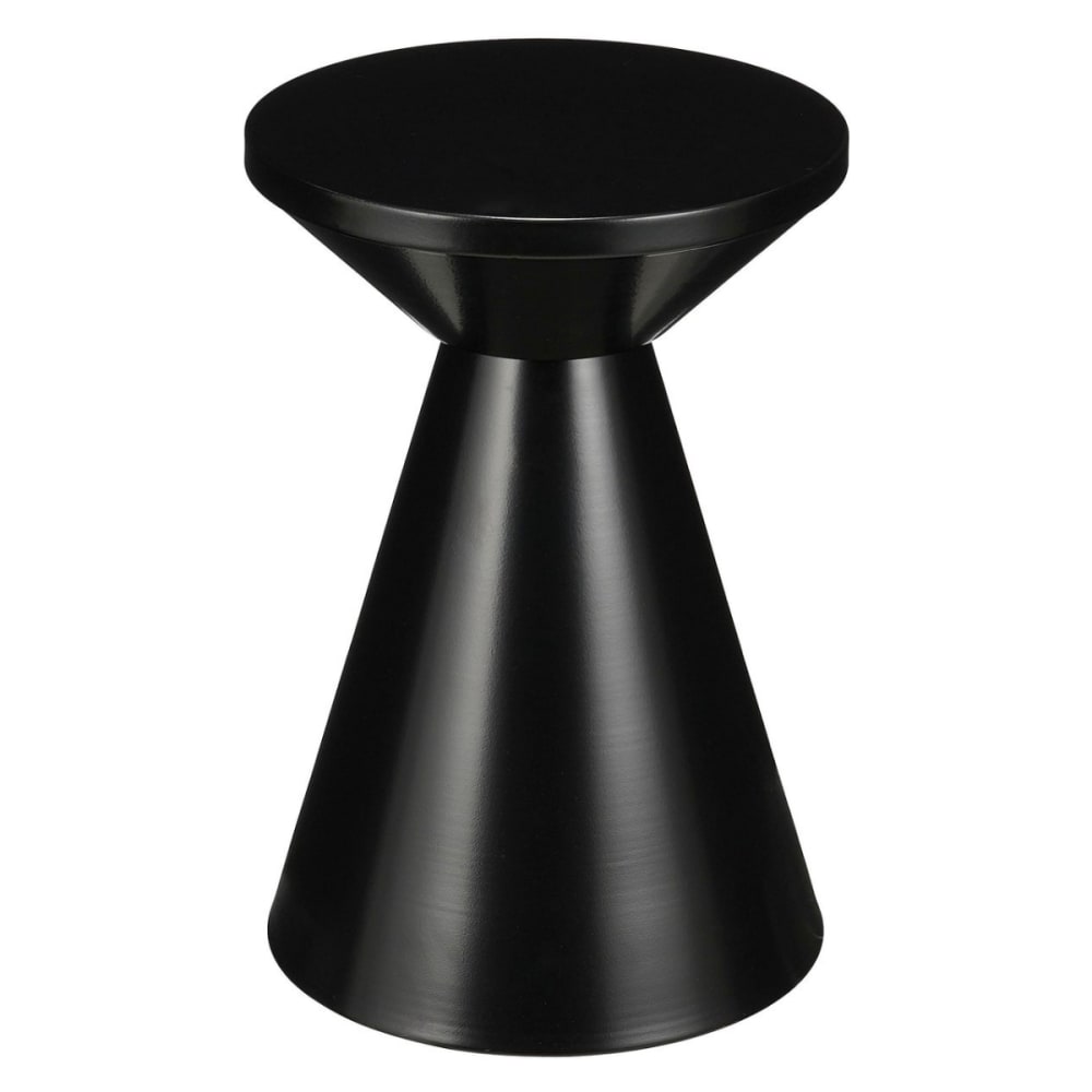 Table d'appoint noir - fer
