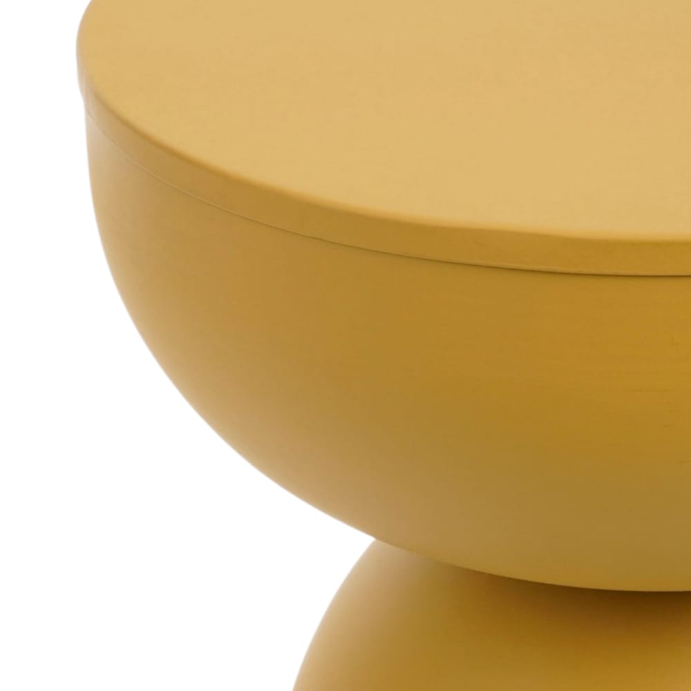 Beistelltisch Elliott Gelb Eisen H45xB32xL32cm - Maisons Du Monde