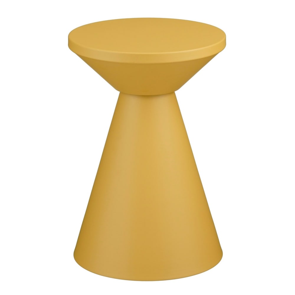 Beistelltisch Jim Gelb Eisen H45xB30.5xL30.5cm - Maisons Du Monde