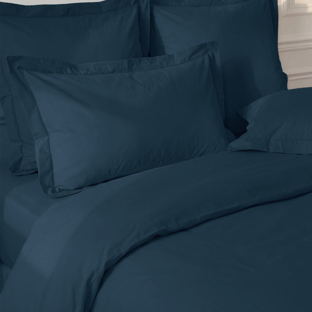 Pparure housse de couette + 2 taies 50x70 cm indigo 280x240 cm — vue 3