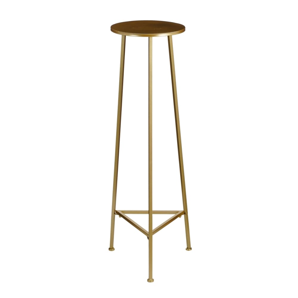 Table à plantes doré