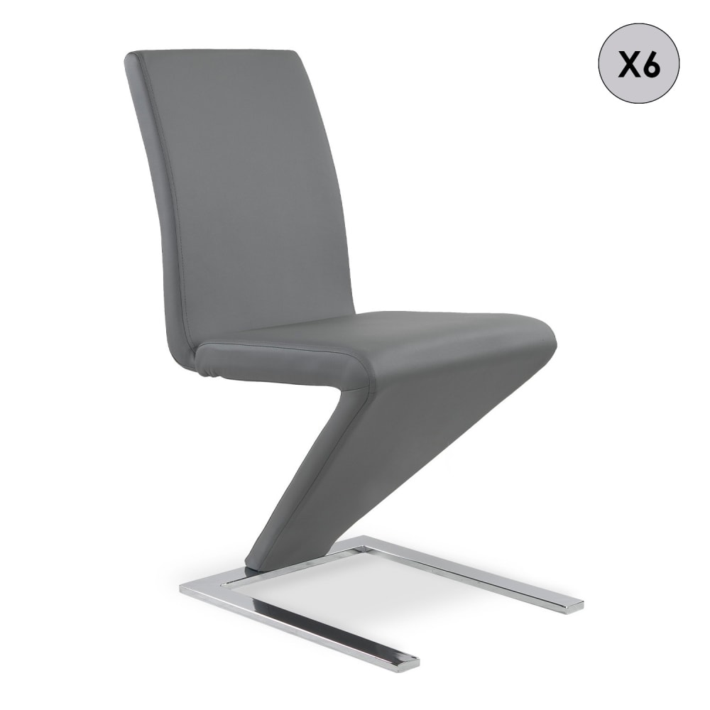 Lot de 6 chaises design