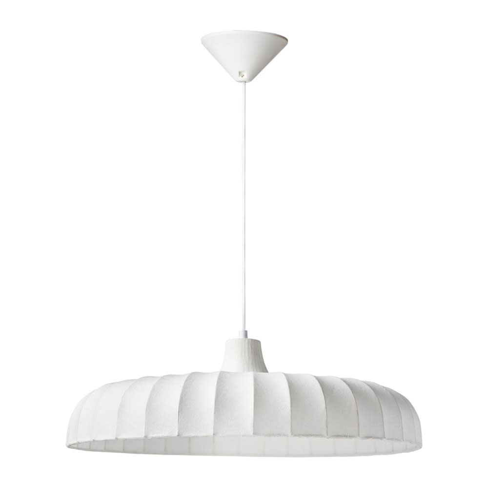 Suspension tissu blanche 50cm