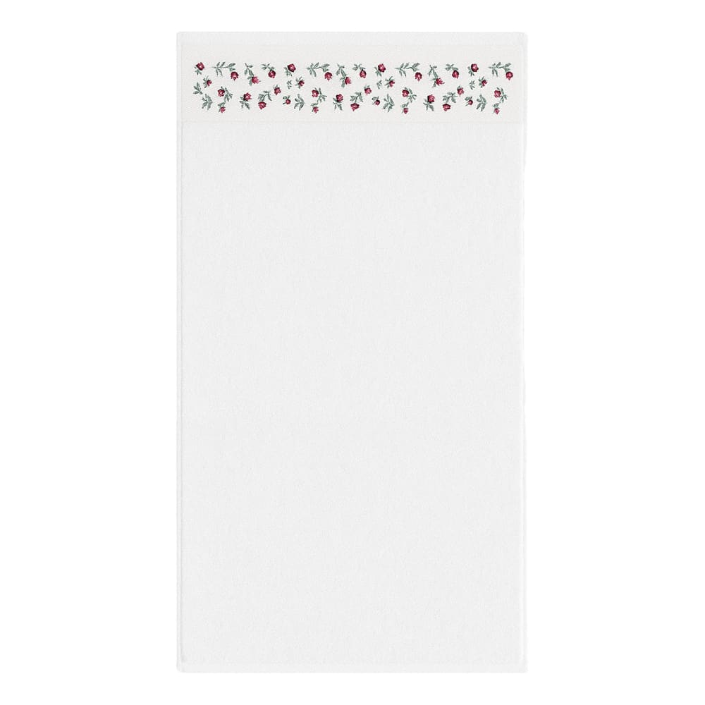 Drap de bain en coton 450 g/m² blanc 70x130cm Drap de bain en coton 450 g/m² blanc 70x130cm