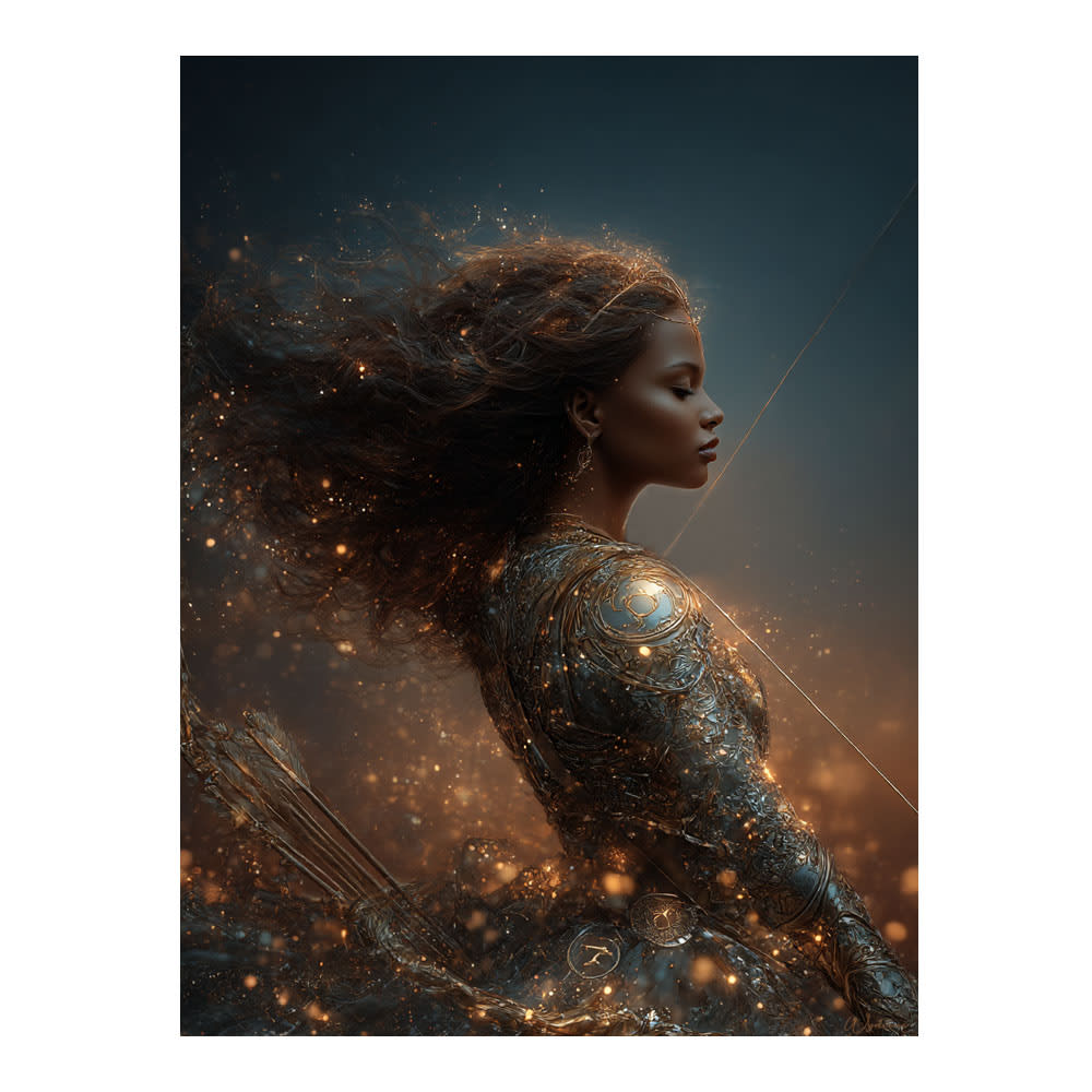 Tableau Femme Sagittaire
