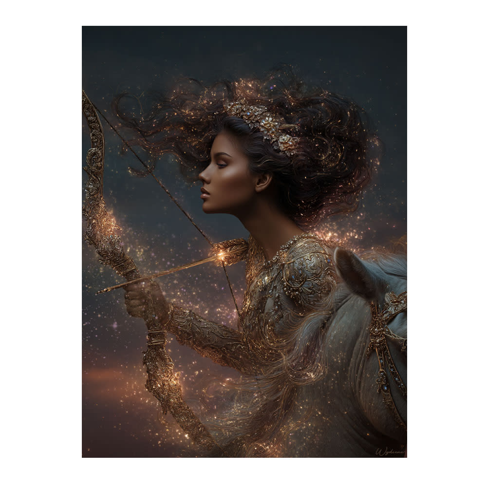 Tableau Femme Sagittaire
