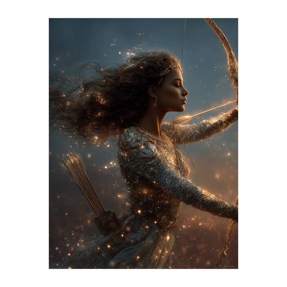 Tableau femme Sagittaire