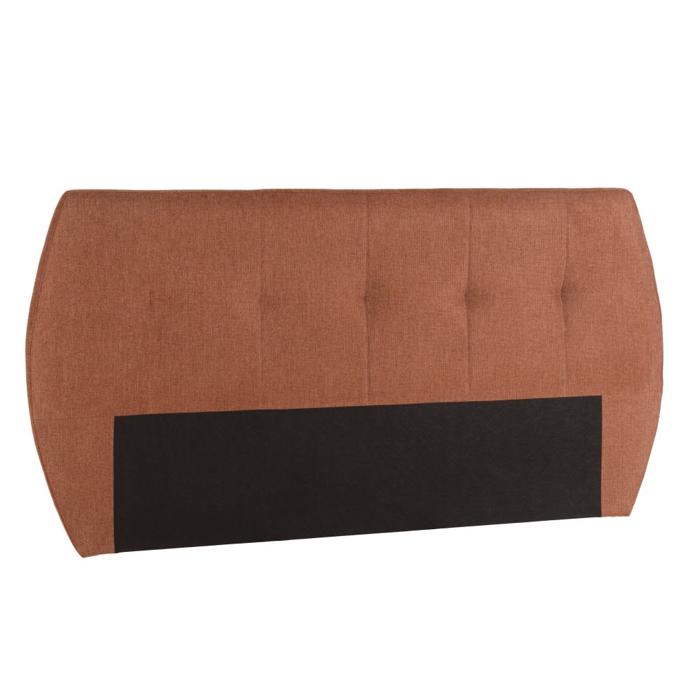 MACABANE Gepolstertes Kopfteil für Betten 140/160 style classic chic orange Pes - Polyester