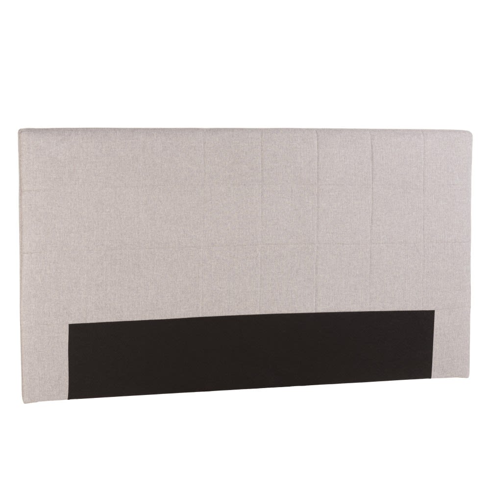 MACABANE Gepolstertes Kopfteil für Betten 160/180 cm style classic chic Grau Pes - Polyester