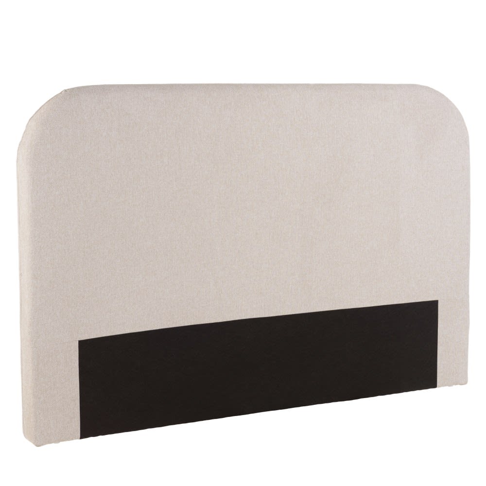 MACABANE Gepolstertes Kopfteil für Betten 140/160 style classic chic Beige Pes - Polyester