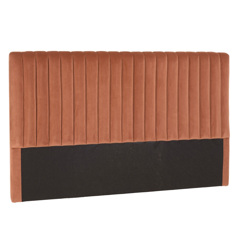 MACABANE Gepolstertes Kopfteil für Betten 160/180 style classic chic orange Pes - Polyester
