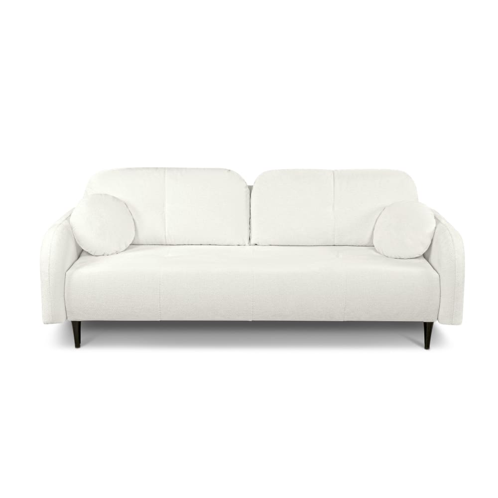 Canapé droit convertible - ecru