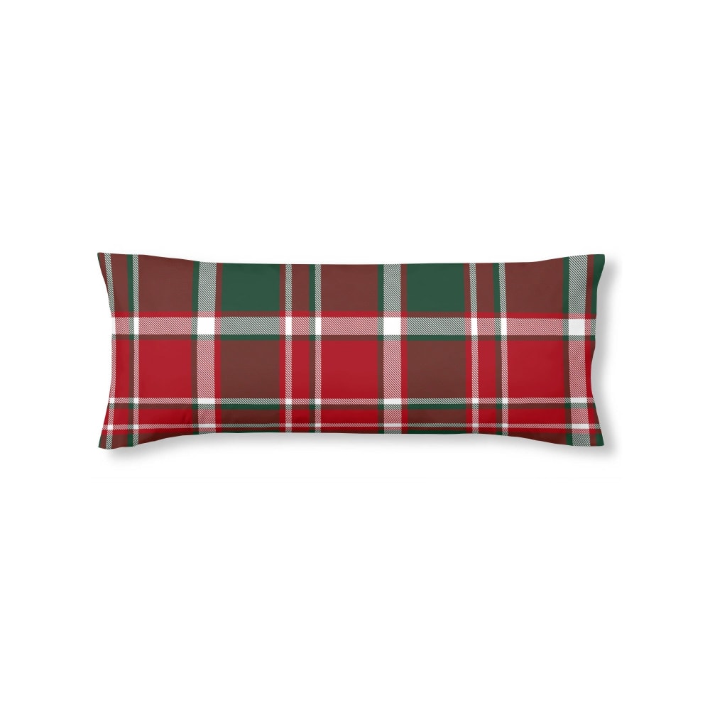 Taie d’oreiller 100 % polyester multicolore 45x125 cm