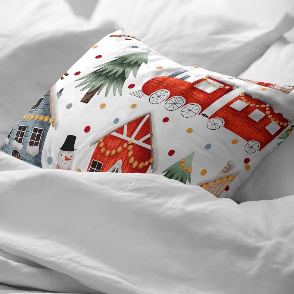 2er-Pack Kissenbezüge 100 % Polyester, mehrfarbig 50x80 cm -