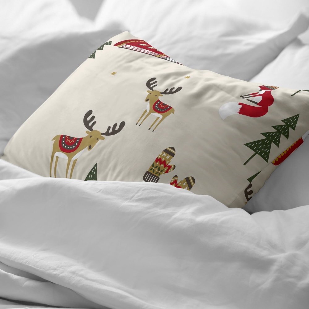 Kissenbezug 100 % Polyester, mehrfarbig 45x125 cm - Maisons Du
