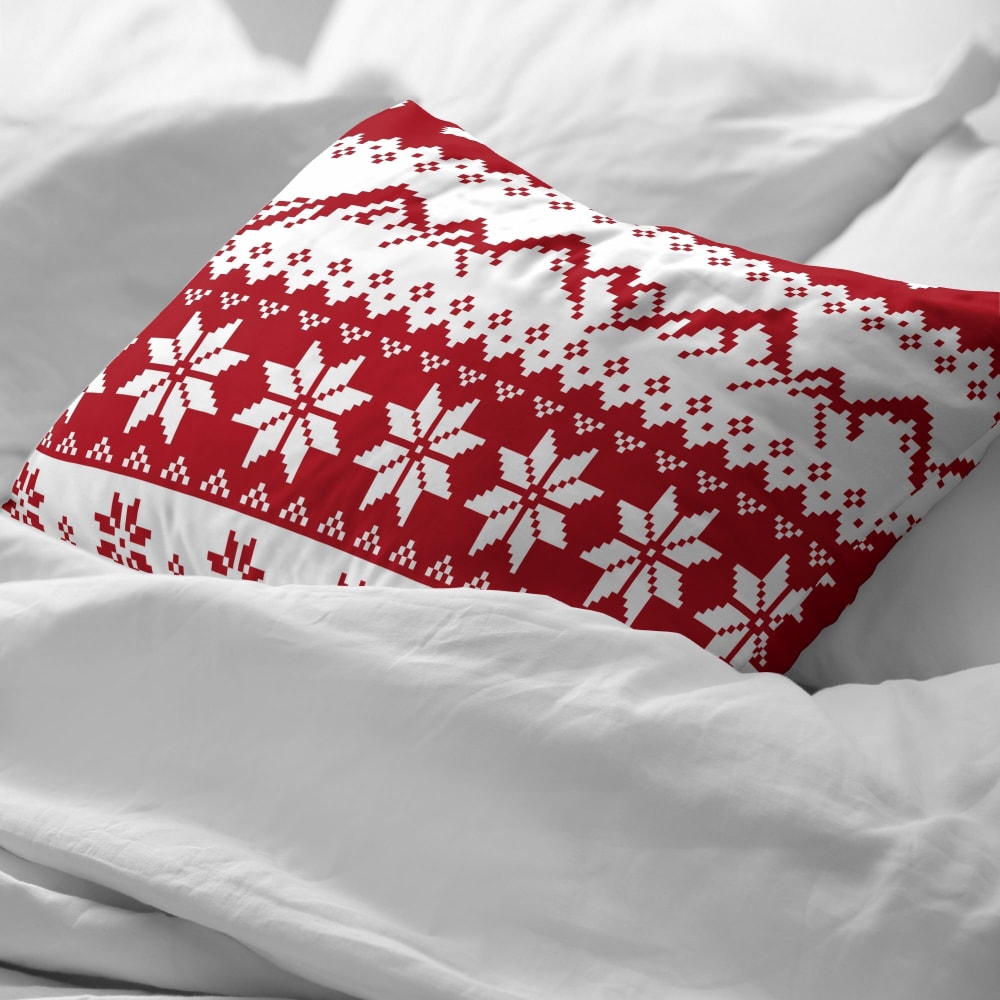 Kissenbezug 100 % Polyester, mehrfarbig 45x125 cm - Maisons Du