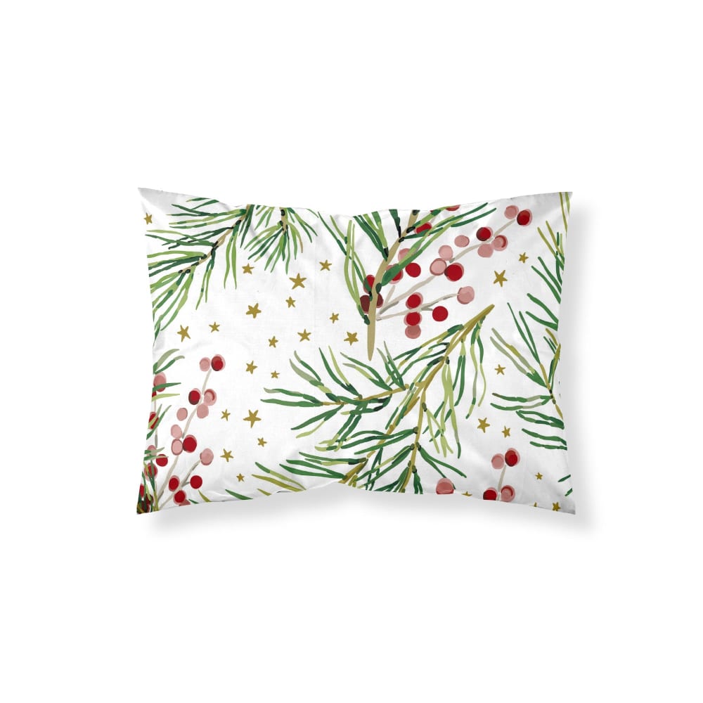 Taie d’oreiller 100 % polyester multicolore 65x65 cm