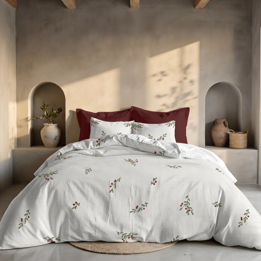 Terracota Bettbezug 100 % Polyester mehrfarbig 290x240 cm - Pes - Polyester