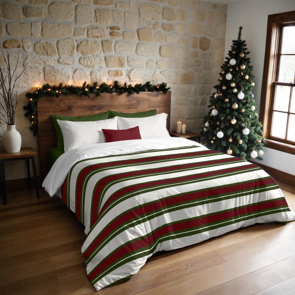 Housse de couette 100 % polyester multicolore 290x240 cm