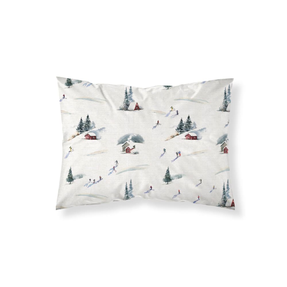 Taie d’oreiller 100 % polyester multicolore 45x125 cm