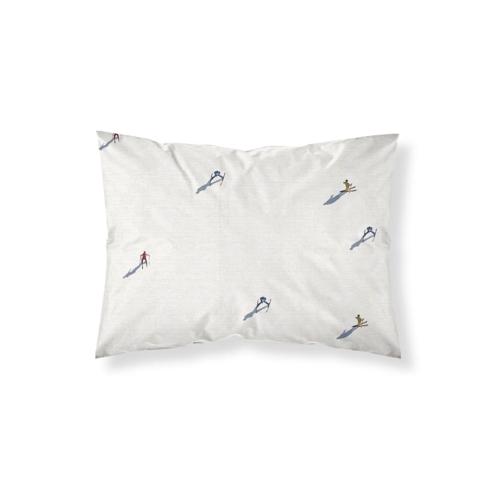 Taie d’oreiller 100 % polyester multicolore 65x65 cm