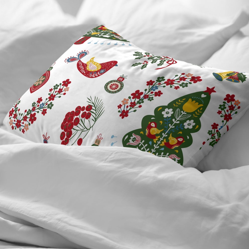 Kissenbezug 100 % Polyester, mehrfarbig 65x65 cm - Maisons Du