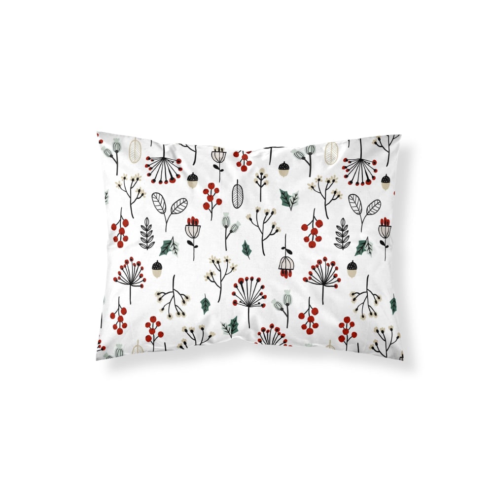 Taie d’oreiller 100 % polyester multicolore 65x65 cm