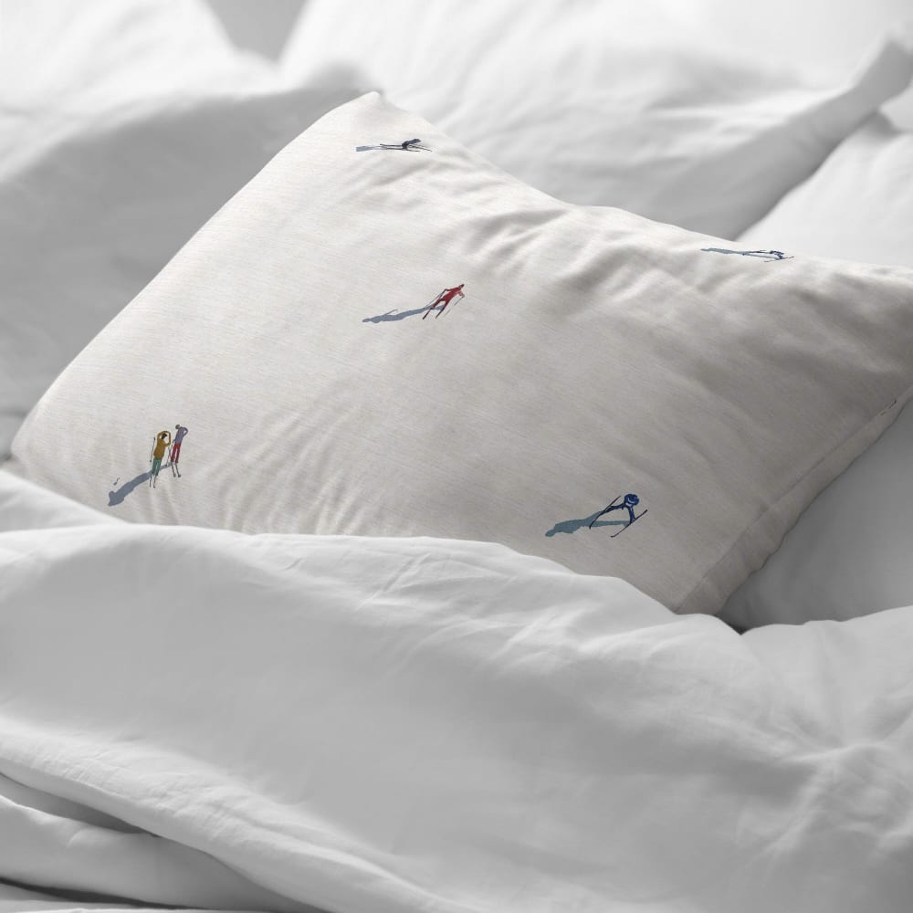 Kissenbezug 100 % Polyester, mehrfarbig 45x110 cm - Maisons Du