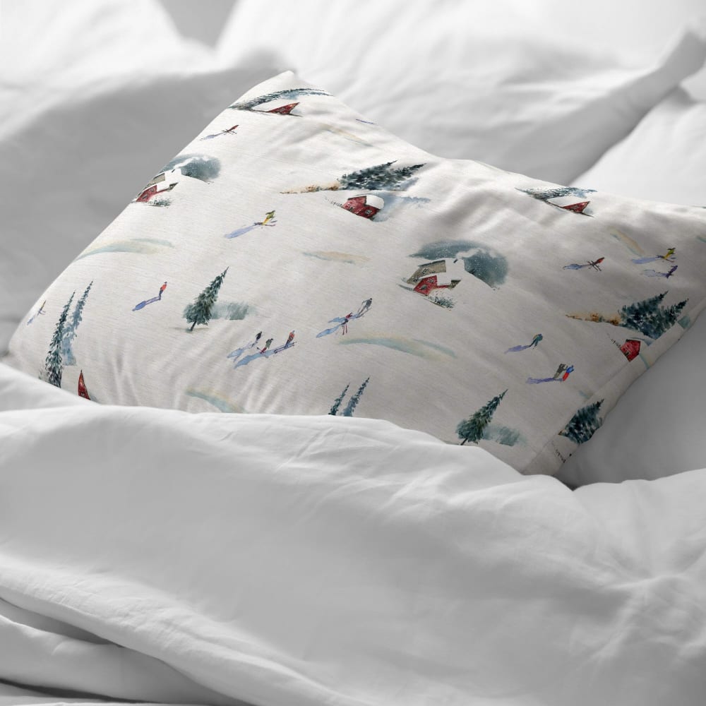Kissenbezug 100 % Polyester, mehrfarbig 80x80 cm - Maisons Du