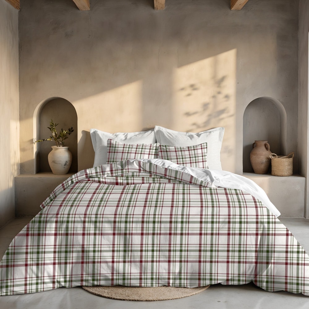Muare Home Bettbezug 100 % Polyester mehrfarbig 240x220 cm - Pes - Polyester