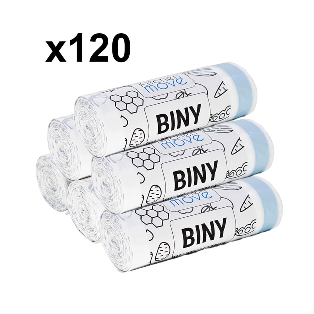 120 sacs poubelles plastique blanc 50l 120 sacs poubelles plastique blanc 50l